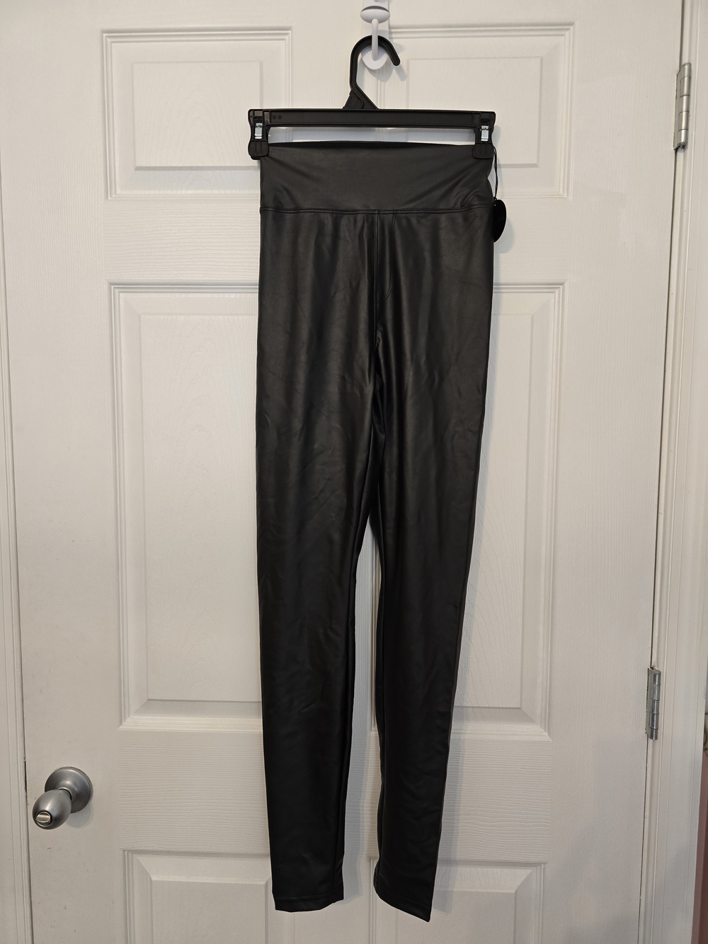 NWT Offline Real Luxe Black Faux Leather High-Waist Leggings